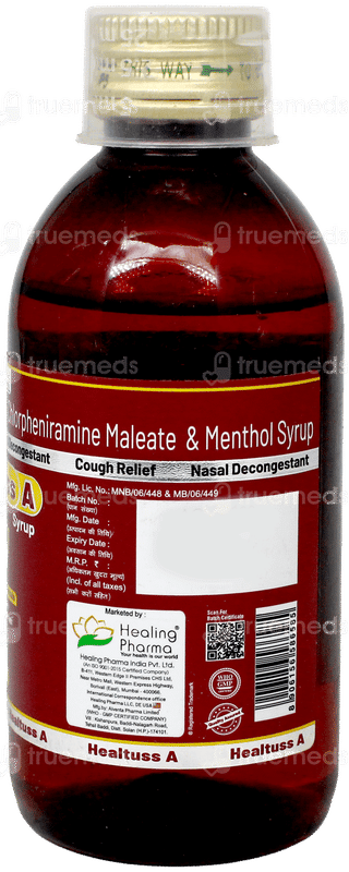 Healtuss A Syrup 100Ml